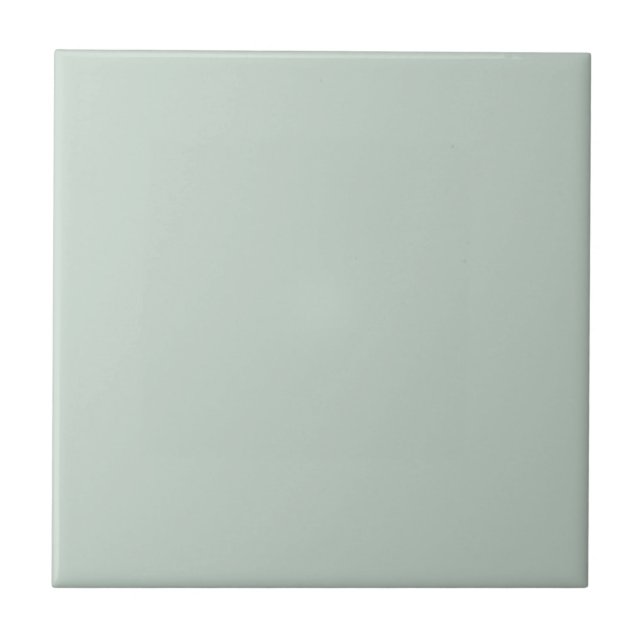 Slowly Green Square Kitchen and Bathroom Tile (Front)