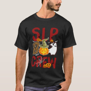 SLP Boo Crew Halloween Speech-Language Match T-Shirt