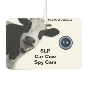SLP Car Cow Spy Cam Air Freshener