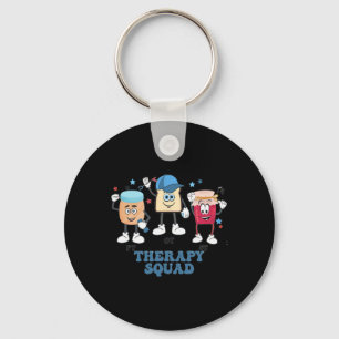 Slp Ot Pt Crew Therapy Squad Speech Therapy Occupa Keychain