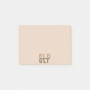 SLP Speech Language Pathologist Post-it Notes