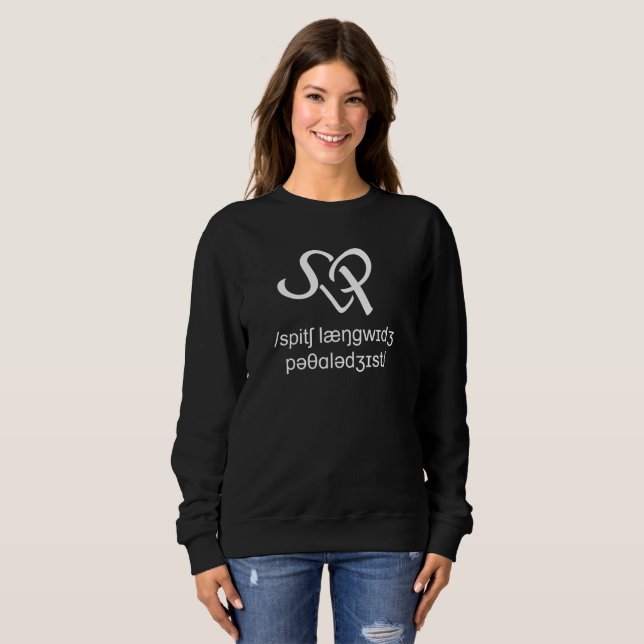 SLP Speech Language Pathologist Sweater (Front Full)