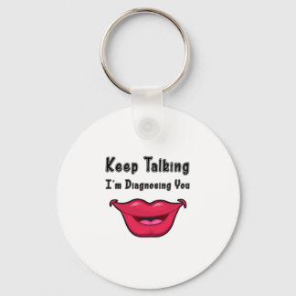 Slp Speech Language Pathology Gifts Keychain