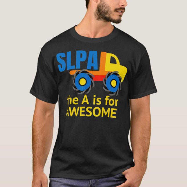 SLP, SpeechLanguagePathologist, SpeechTherapist, S T-Shirt (Front)
