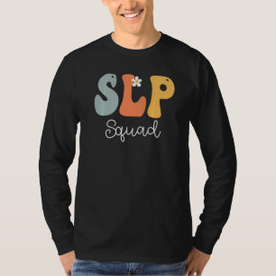 Slp Squad Retro Groovy Vintage Happy First Day Of T-Shirt