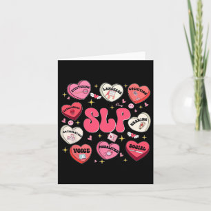 Slp Valentines Day Speech Therapist Candy Heart Va Card