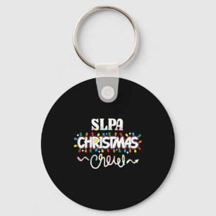 Slpa Christmas Crew Speech Pathology Istant Xma  Keychain
