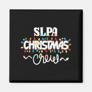 Slpa Christmas Crew Speech Pathology Istant Xma Magnet