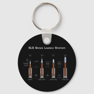SLS Space Launch System Keychain