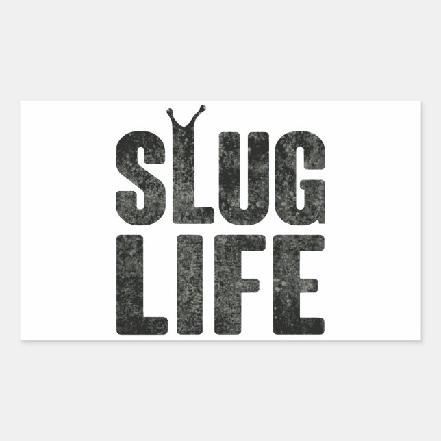Slug Life Thug Life Sticker (Front)