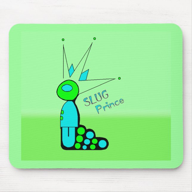 Slug prince mouse pad (Front)