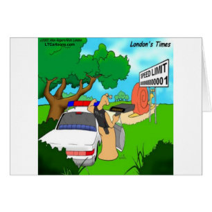 Slug Traffic Cop drôle