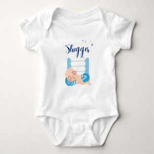Slugger boy baby baby bodysuit
