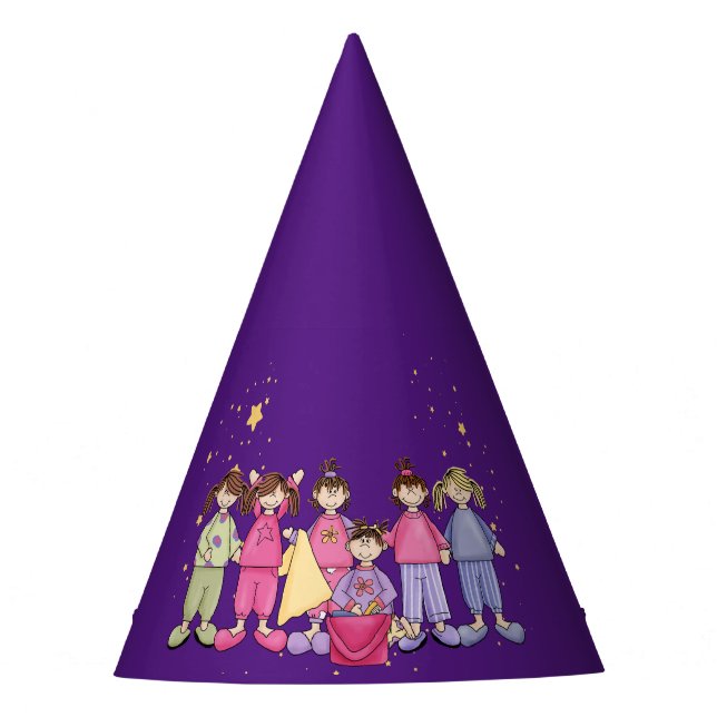 Slumber Birthday Party  Hat (Front)