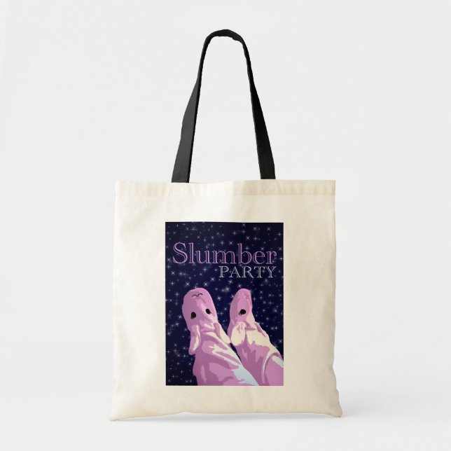 slumber party accessories nightshine tote bag (Front)