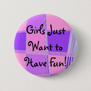 Slumber party button! 2 inch round button