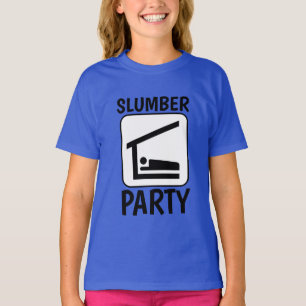 SLUMBER PARTY t-shirts, Kids Girls T-Shirt