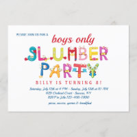 Slumber Party Word