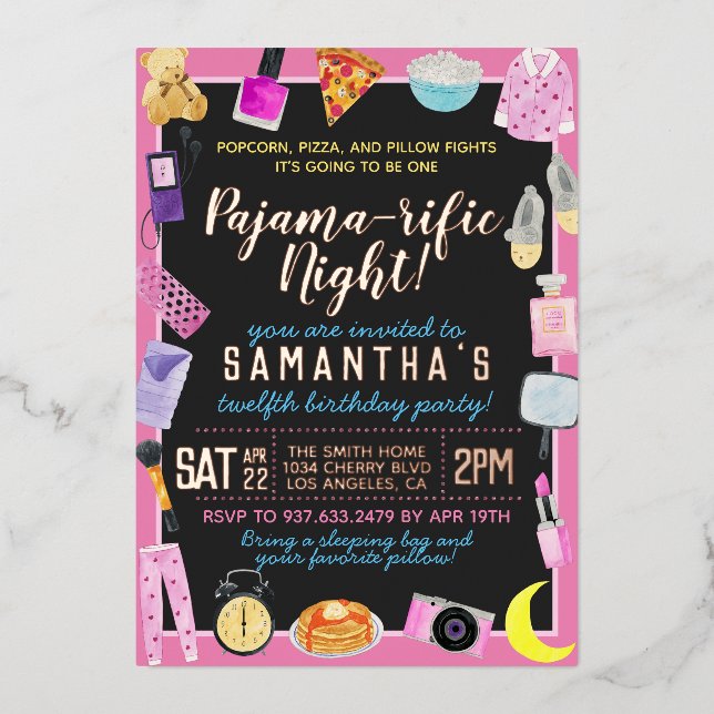 Slumber Sleepover Pajama-rific (Front)