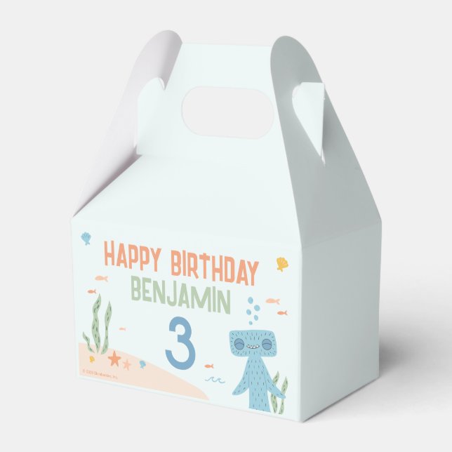 Slumberkins Hammerhead Birthday Favor Box (Front Side)