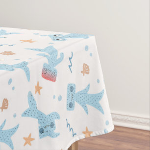 Slumberkins Hammerhead Birthday Tablecloth