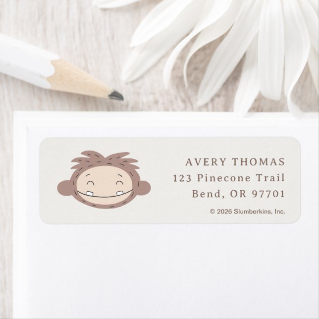 Slumberkins l'anniversaire de Bigfoot (En situation)