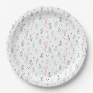 Slumberkins Unicorn Birthday Paper Plate