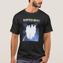 Slushwave Social Club People Logo and Text T-Shirt