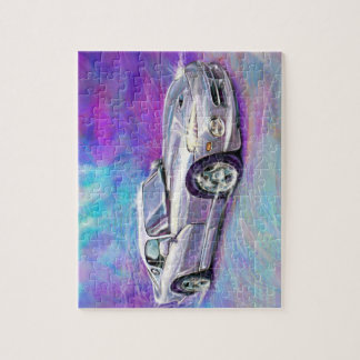 SLVER DODGE VIPER JIGSAW PUZZLE