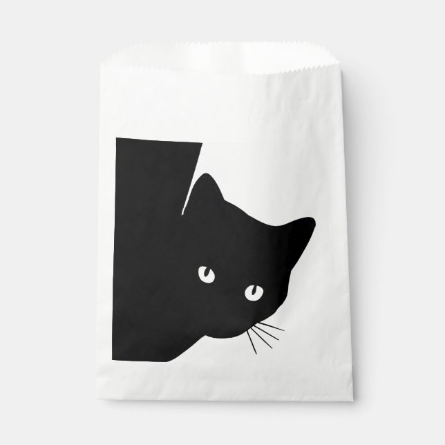 Sly Black Cat Favour Bag (Front)