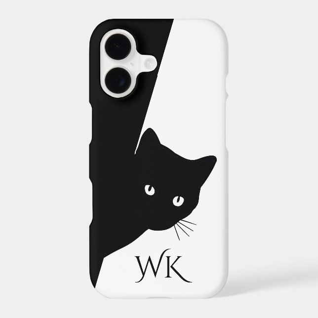 Sly Black Cat Monogram (Back)