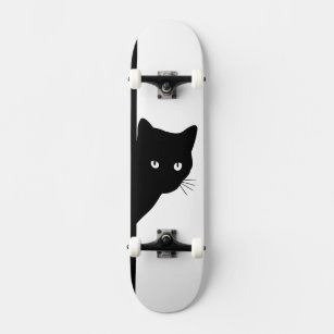 Sly Black Cat Skateboard