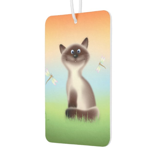 Sly Cat Air Freshener (Left)