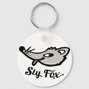 Sly fox keyring