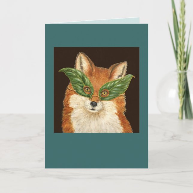 Sly the fox card (Front)