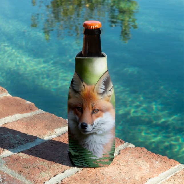 "Sly: The Fox in the Shadows" Bottle Cooler (In Situ Pool)