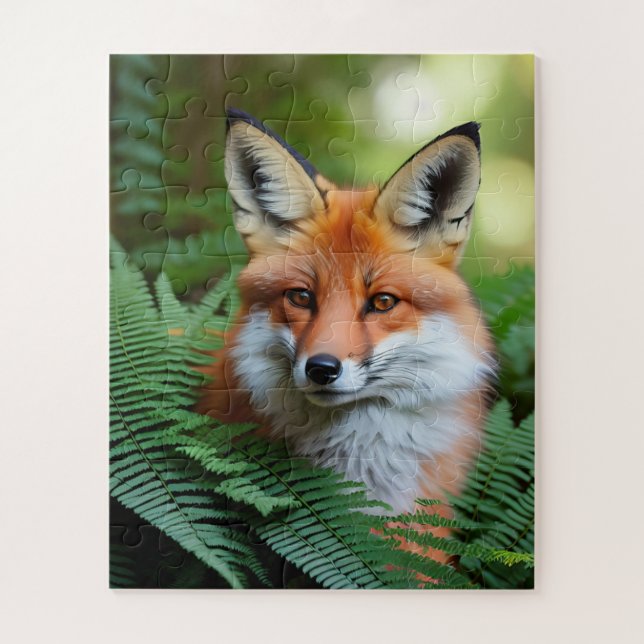 "Sly: The Fox in the Shadows" Jigsaw Puzzle (Vertical)