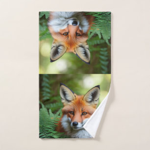 Sly The Orange Fox, Hand Towel
