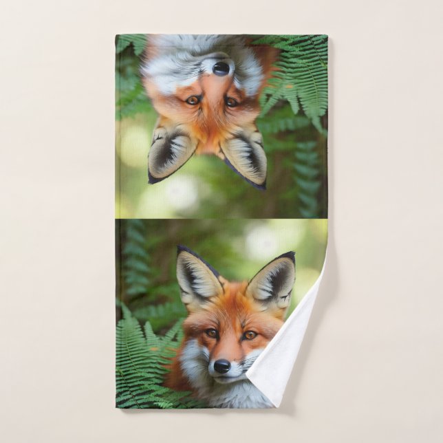 Sly The Orange Fox, Hand Towel (Hand Towel)