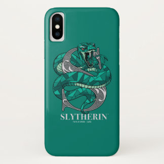 SLYTHERIN™ Crosshatched Emblem Case-Mate iPhone Case