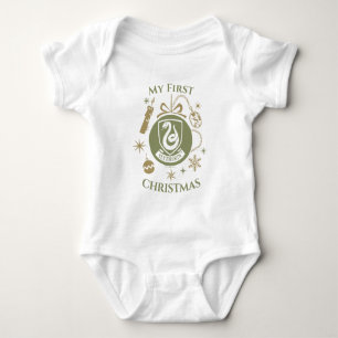 SLYTHERIN™ First Christmas Holiday Bauble Graphic Baby Bodysuit