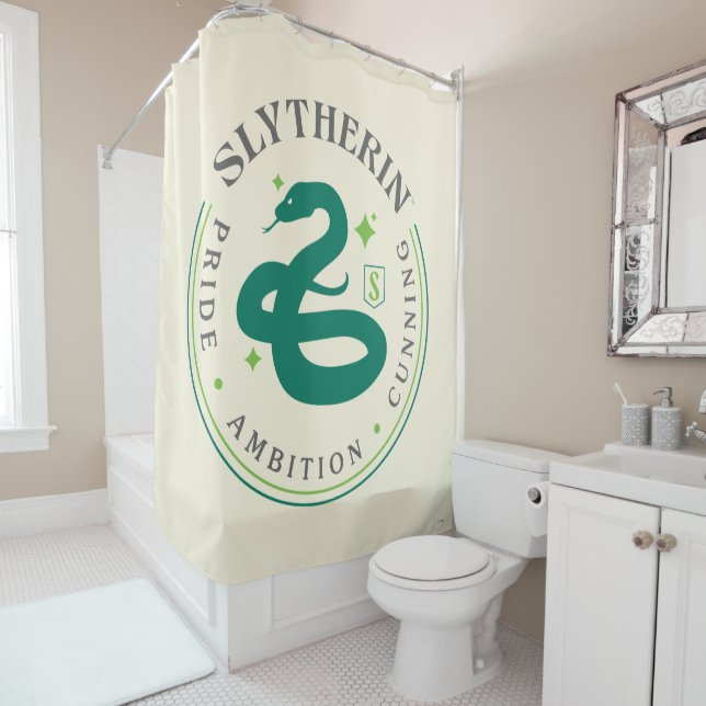 SLYTHERIN™ Green Snake House Pride Badge (In Situ)