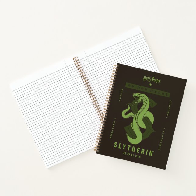SLYTHERIN™ House By Any Means Notebook (Inside)
