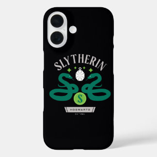SLYTHERIN™ House Double Snake Locket Graphic iPhone 16 Case