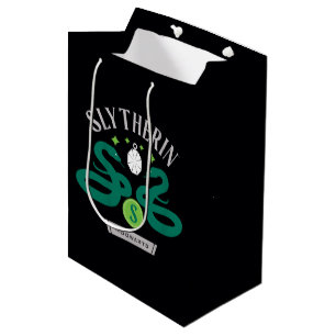 SLYTHERIN™ House Double Snake Locket Graphic Medium Gift Bag