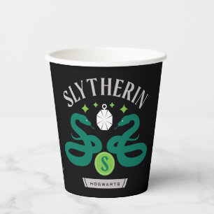 SLYTHERIN™ House Double Snake Locket Graphic Paper Cups