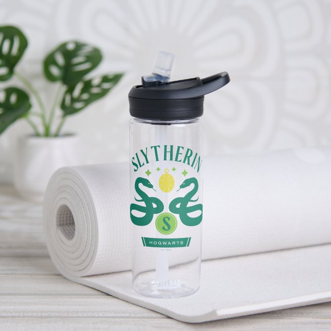 SLYTHERIN™ House Double Snake Locket Graphic Water Bottle (Yoga)