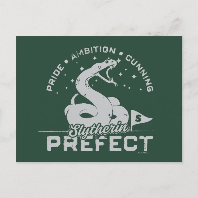 SLYTHERIN™ Prefect Badge Postcard (Front)