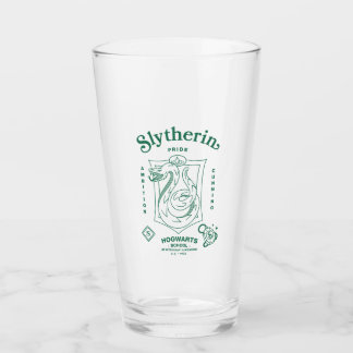 SLYTHERIN™ Pride Ambition Cunning Crest Glass