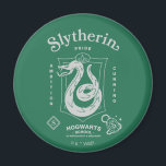 SLYTHERIN™ Pride Ambition Cunning Crest Magnet<br><div class="desc">Show your house pride with this bold Slytherin™ crest design, honoring the ambition and cunning that define this iconic Hogwarts™ house. Featuring the striking serpent coiled within a classic shield, the artwork highlights Slytherin’s core traits — Ambition, Pride, and Cunning — in a clean, vintage-inspired layout. Rendered in signature house...</div>